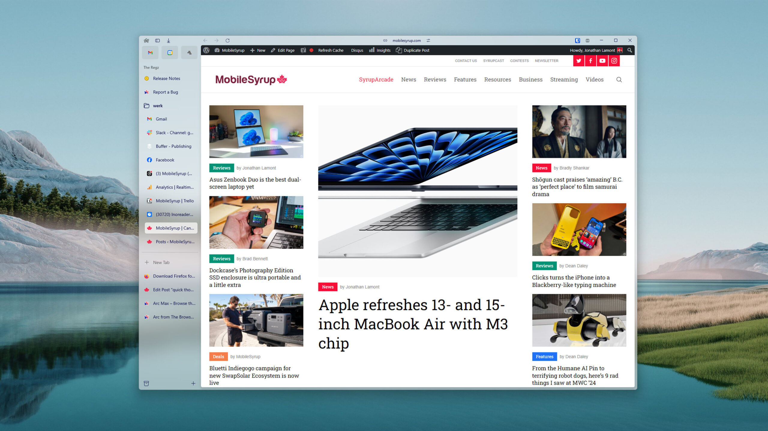 Here are some features I really like about the Arc browser on Windows