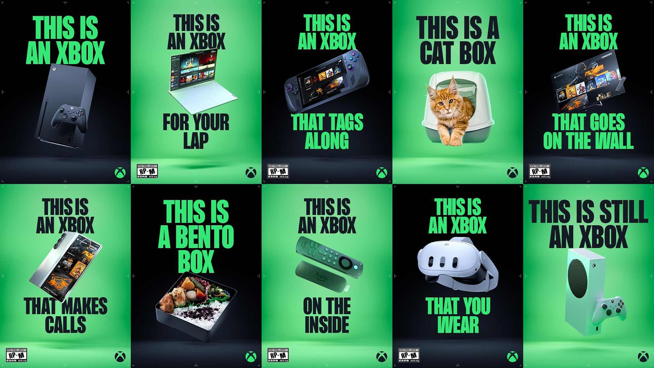 Microsoft's latest ad campaign says pretty much everything is an Xbox