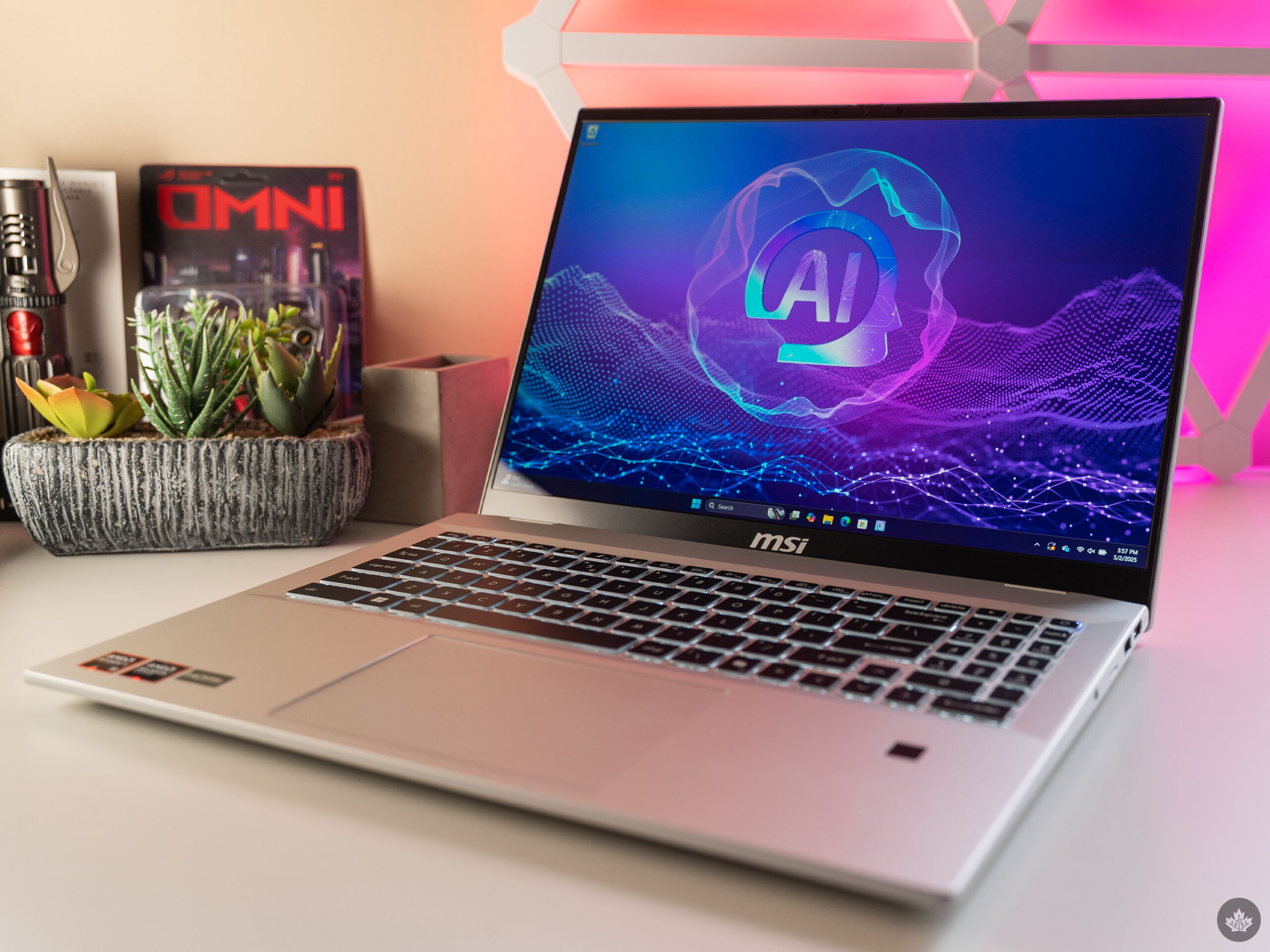 MSI Prestige A16 AI+ A3HMG with AMD chip.