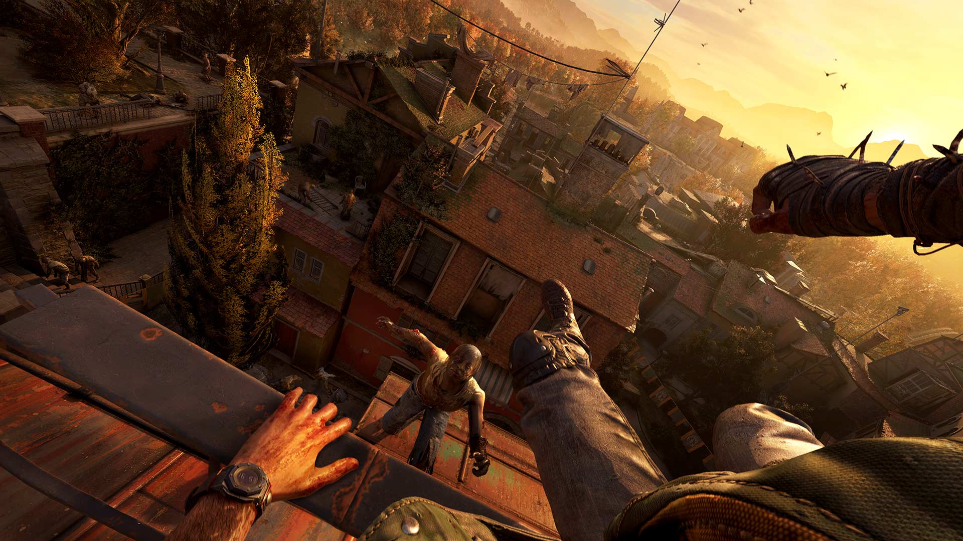 Luz moribunda: la bestia parkour