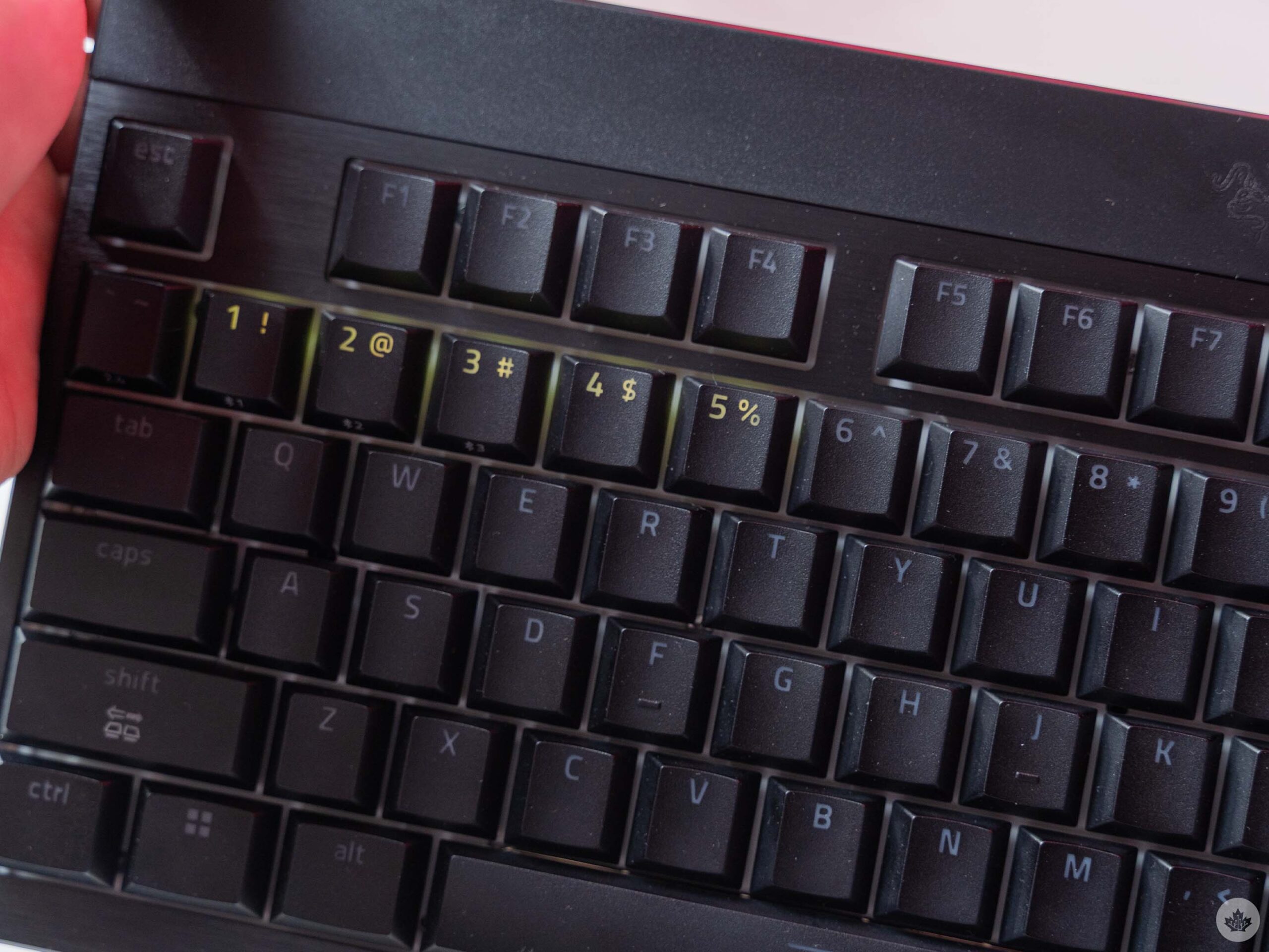 Razer BlackWidow V4 Indicador de batería de bajo perfil