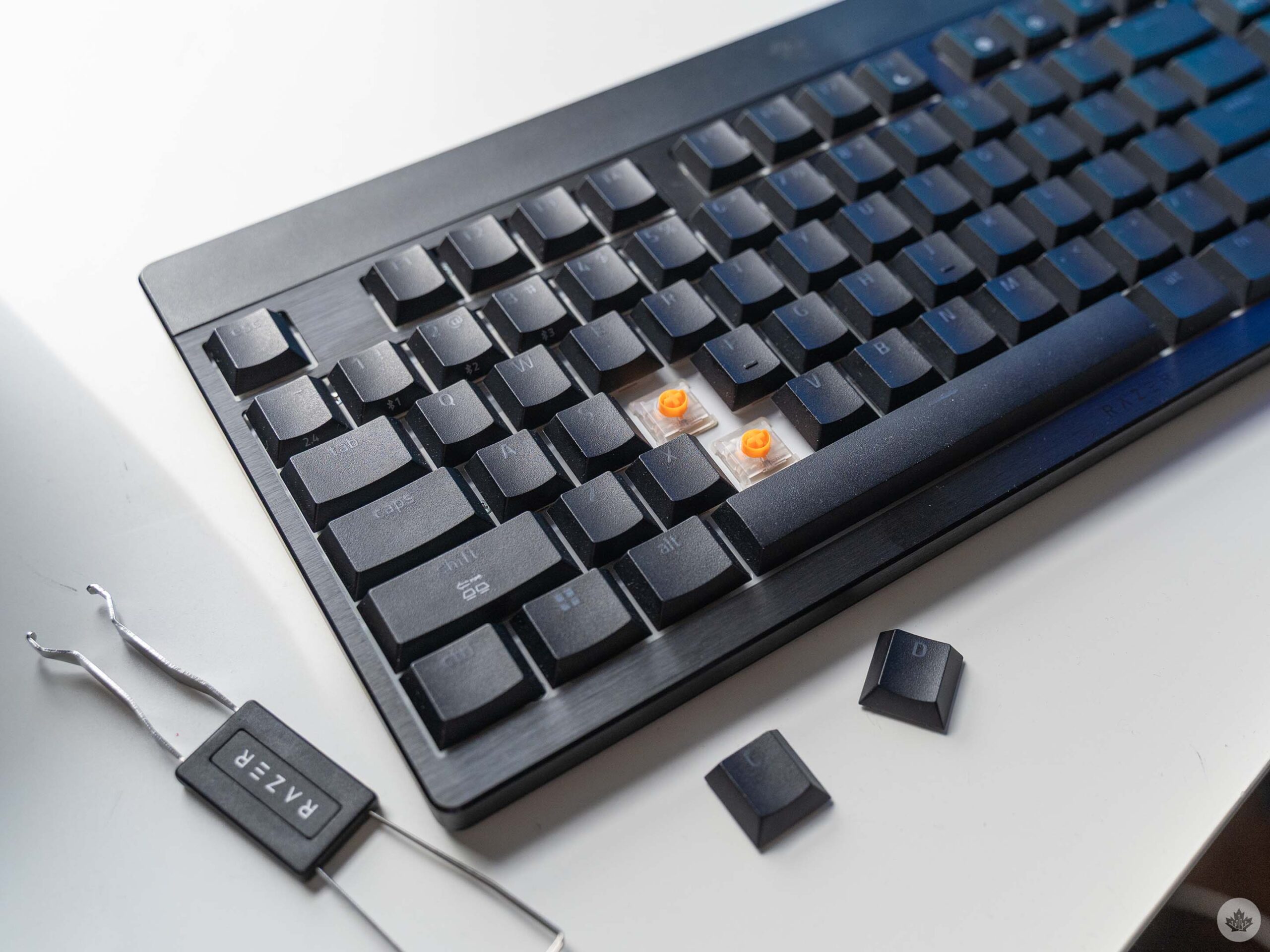 Razer BlackWidow V4 interruptores de bajo perfil