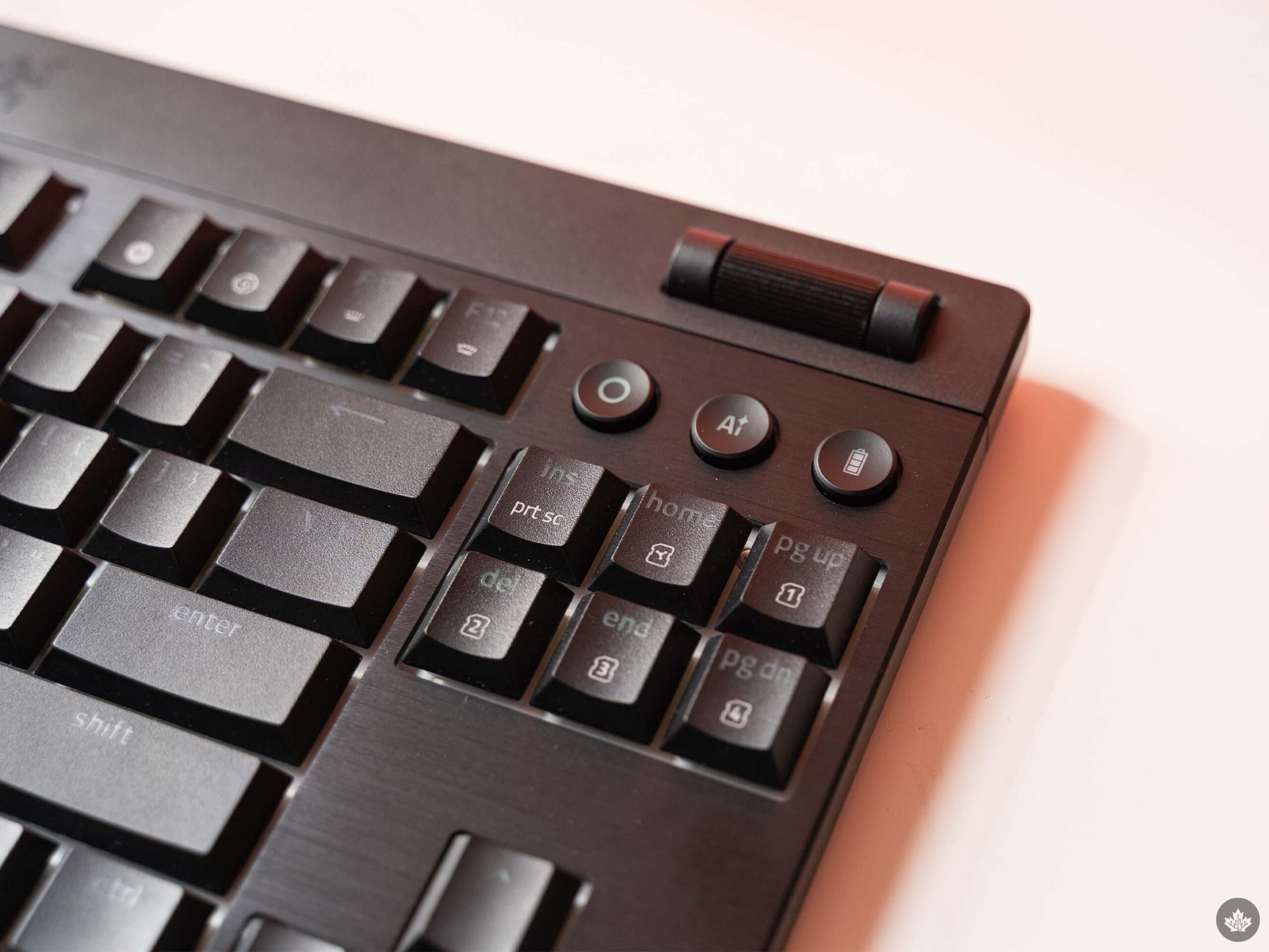 Barra de rodillo de bajo perfil Razer BlackWidow V4