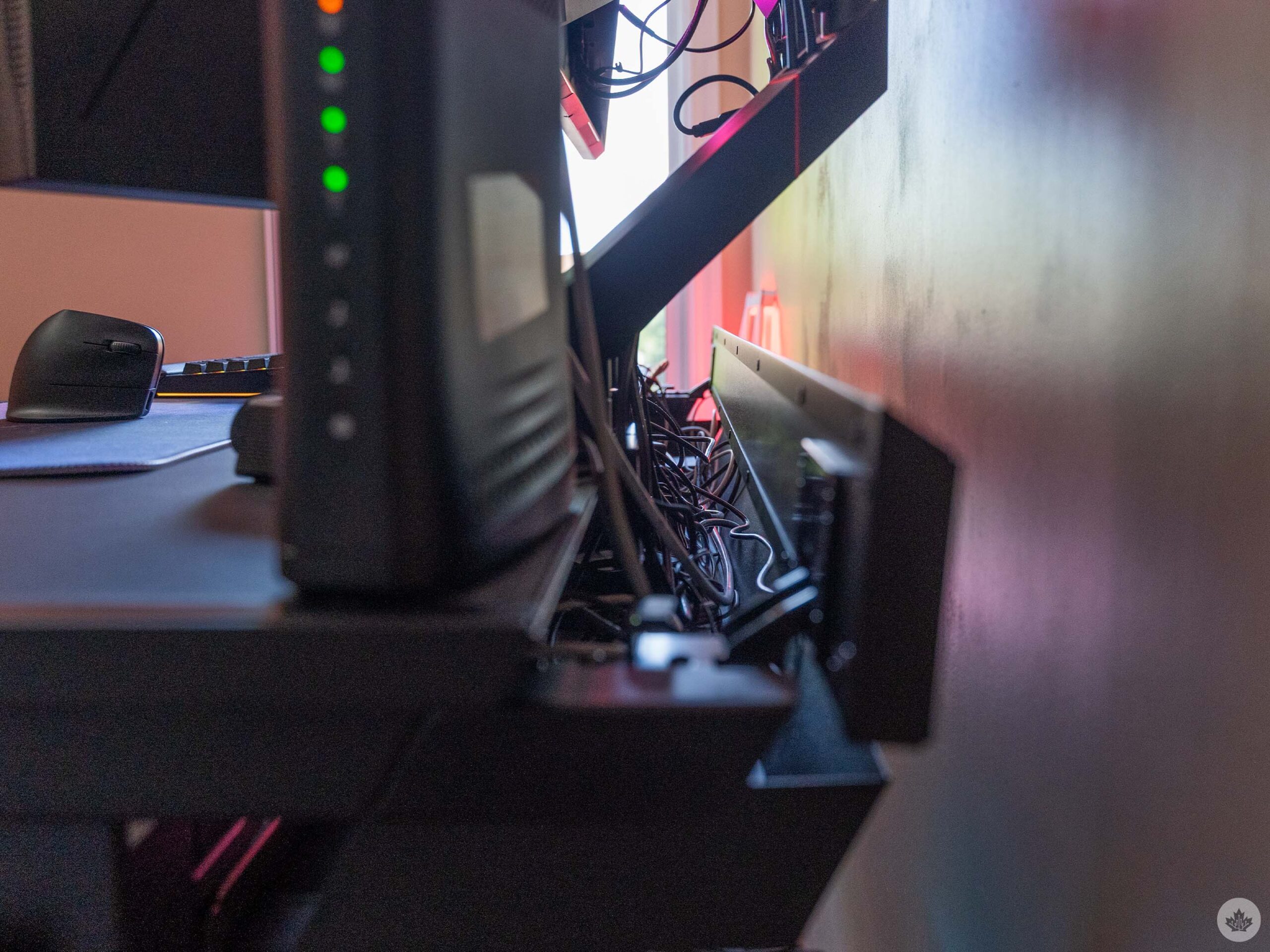 Magnus Pro cable storage.
