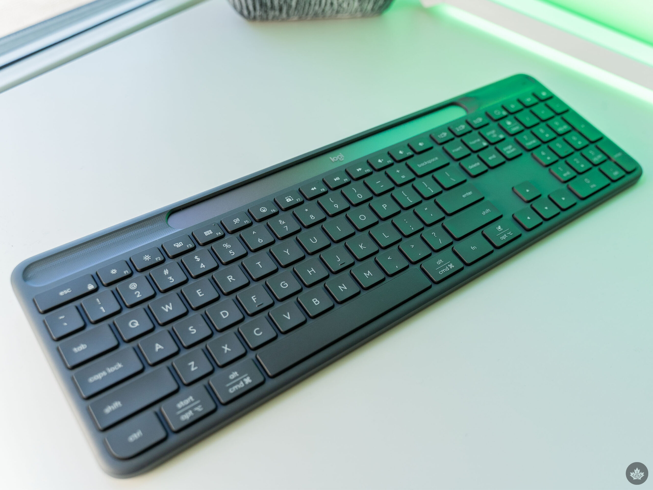 Logitech Slim Solar+ keyboard.