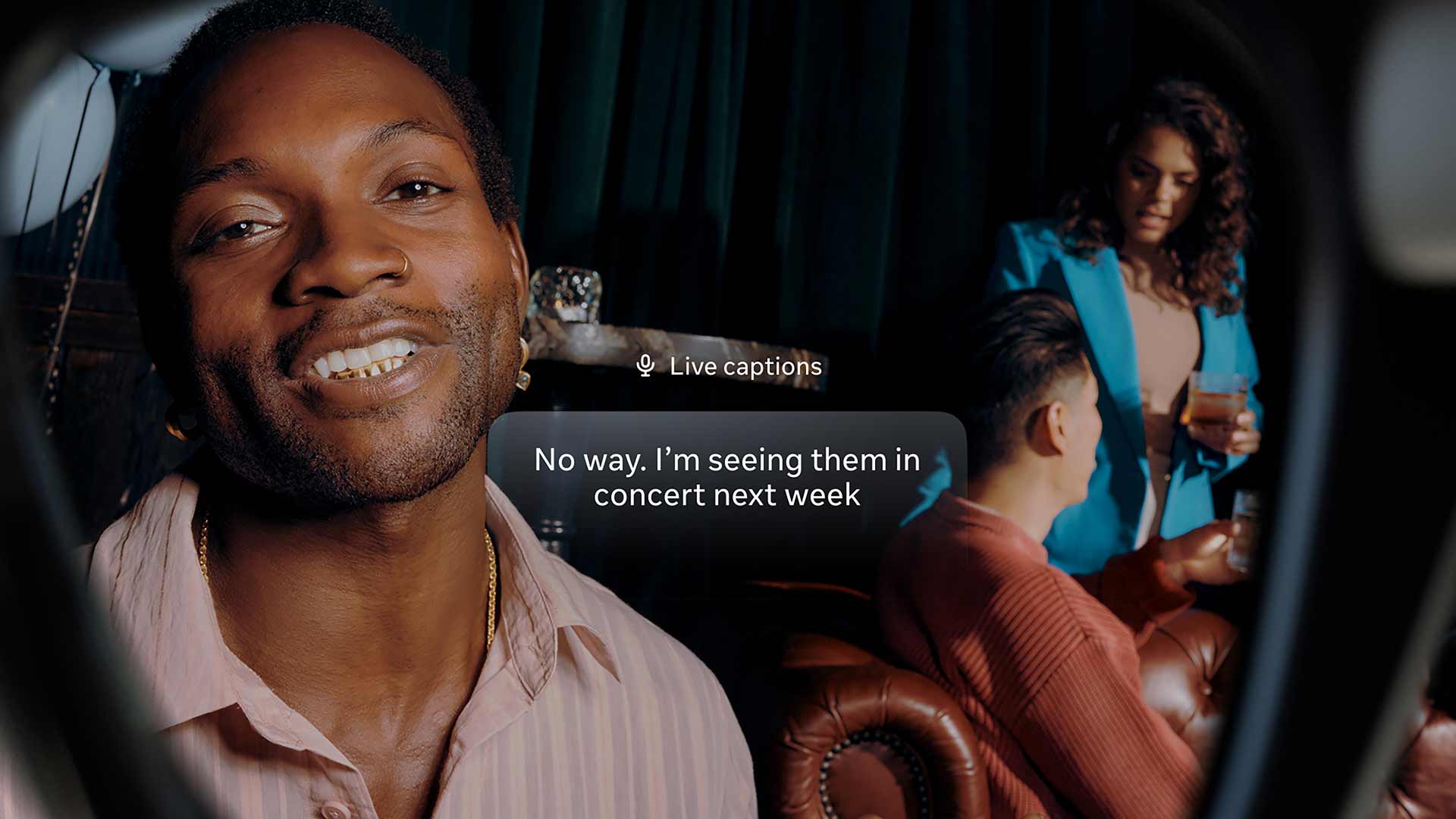 Meta Ray-Ban Display live captions
