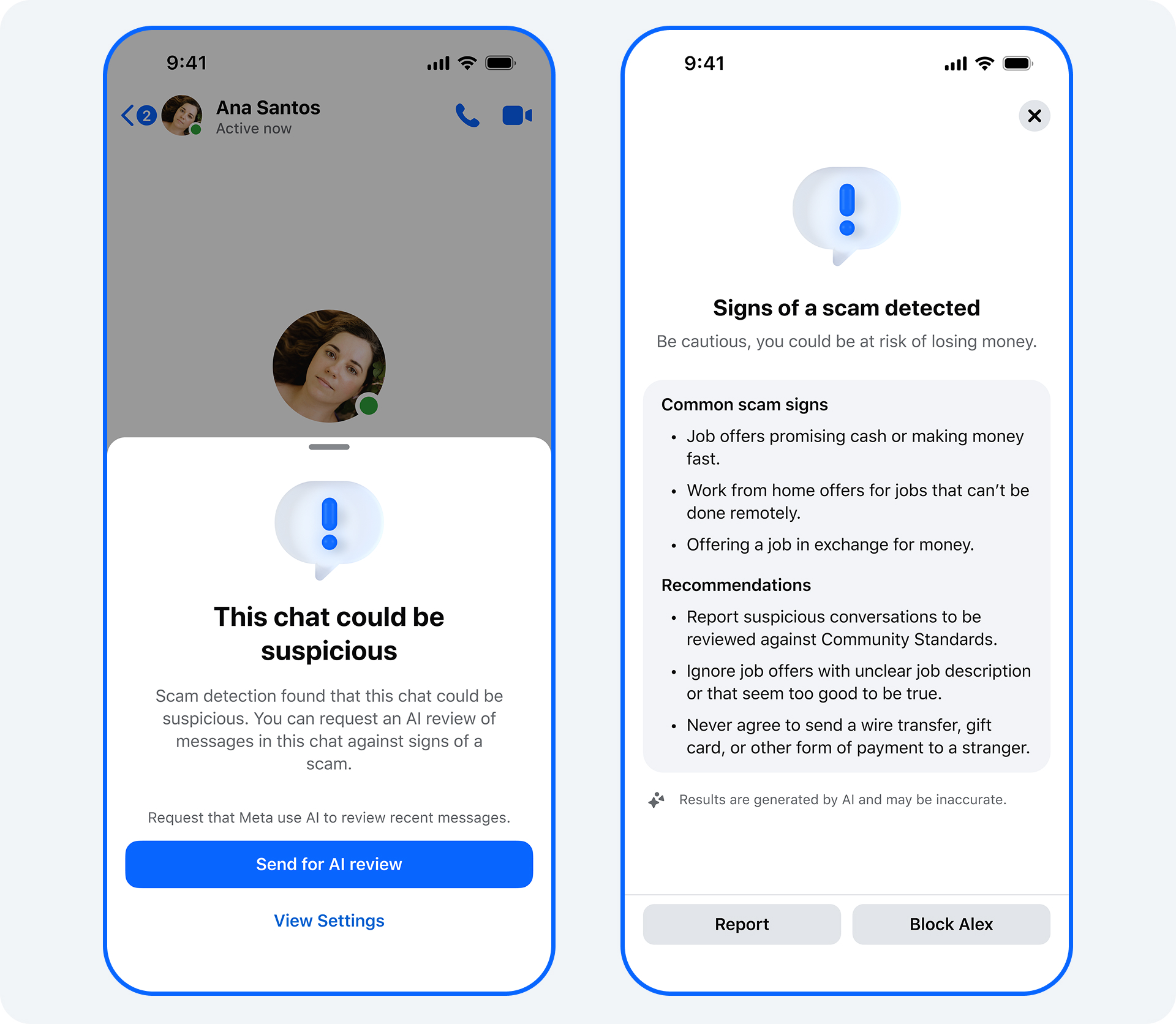 Fraud detection in Meta Messenger